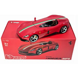Miniatura Ferrari Monza Sp 1 Vermelha