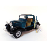 Miniatura Ford 3 Window Coupe Escala 1:34 1932 - Kinsmart