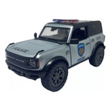 Miniatura Ford Bronco 2022, Policia, Escala1:34