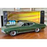 Miniatura Ford Gran Torino Cobra Coupe 1971 Ertl 1:18 Caixa