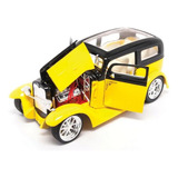Miniatura Ford Model A 1931 1/18 Lucky Models Amarelo