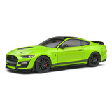 Miniatura Ford Mustang Shelby Gt500 2020 1:18 Verde Solido