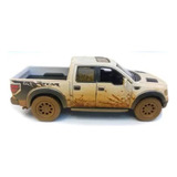 Miniatura Ford Raptor Branca 1/46 Lama