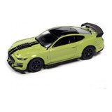Miniatura Ford Shelby Gt-500 2020 1:64 Auto World Verde
