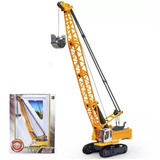 Miniatura Guindaste Torre Escavadeira Esteira Kaidiwei 1/87
