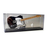 Miniatura Guitarra Telecaster 1:4 (estojo Cristal)