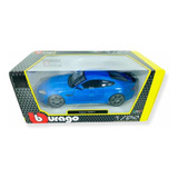 Miniatura Jaguar Xkr-s Azul Burago 1/24