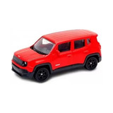 Miniatura Jeep Renegade Laranja 1/60 Welly 52020r