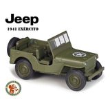 Miniatura Jeep Willys 1941 Exercito Armor