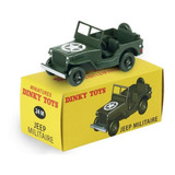 Miniatura Jeep Willys Militar 1/43 Dinky Toys