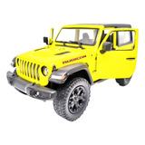Miniatura Jeep Wrangler Rubicon - Escala 1/38 - 12 Cm