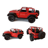 Miniatura Jipe Jeep Wrangler 2018 Metal Abre Portas Coleção