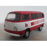Miniatura Kombi T2 Americanas 1/36