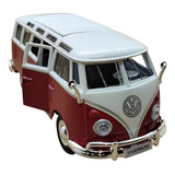 Miniatura Kombi Van Samba Volkswagen 1/25