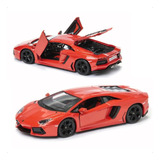 Miniatura Lamborghini Aventador Carrinho Maisto Premium 1:24