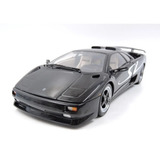 Miniatura Lamborghini Diablo Sv 1998 - Autoart Preto 1/18