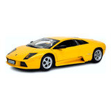 Miniatura Lamborghini Murciélago Amarelo Welly 1/24