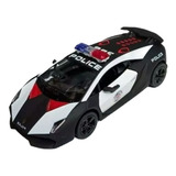 Miniatura Lamborghini Sesto Elemento (polícia) - Escala 1/38