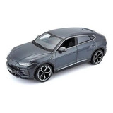 Miniatura Lamborghini Urus Cinza Chumbo Burago