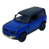 Miniatura Land Rover Defender 90 Azul