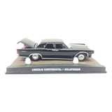 Miniatura Lincoln Continental Goldfinger Coleção J Bond 007 