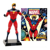 Miniatura Marvel Figurines Capitão Marvel Ed.