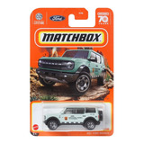 Miniatura Matchbox 2021 Ford Bronco Hkx08 Escala 1:64 Metal