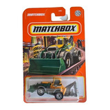 Miniatura Matchbox Mbx Backhoe Trator