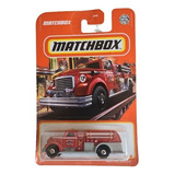 Miniatura Matchbox Mbx Fire Dasher Mattel