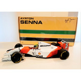 Miniatura Mclaren Ford Mp4/8 Senna 1993 1:18 Minichamps 
