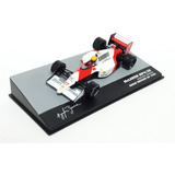 Miniatura Mclaren Mp4/5b 1990 Ayrton Senna 1/43 Lendas Ed.12
