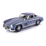 Miniatura Mercedes 300 Sl W198 1955 1:18 Minichamps Azul