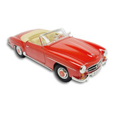 Miniatura Mercedes Benz 190 Sl 1955 1/18 Metal Coleção