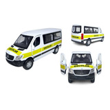 Miniatura Mercedes Benz Sprinter Van Escolar 11 Cm