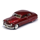 Miniatura Mercury Coupe 1949 Vermelho Metálico