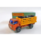 Miniatura Metal Cattle Truck Brinquedo Antigo Matchbox 1:64