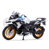 Miniatura Moto Bmw 1250gs Branca Maisto 1/18
