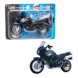 Miniatura Moto Tiger Azul Metal -