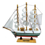 Miniatura Navio Veleiro Barco 19 C