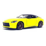 Miniatura Nissan Z 2023 Amarelo Maisto 1/24