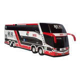 Miniatura Ônibus 4 Eixos Real Expresso Pintura Antiga 