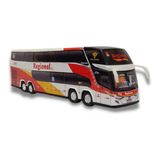 Miniatura Ônibus Auto Viação Regional New G7 Dd - 30cm