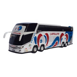 Miniatura Ônibus Capellini 4 Eixos