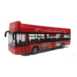 Miniatura Ônibus Excursão Turismo Brinquedo Infantil