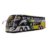 Miniatura Ônibus Gontijo G8 Premium Janela Vasada 30cm