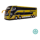 Miniatura Ônibus Grupo Itapemirim G8 Amarelo