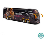 Miniatura Ônibus Marília Mendonça G8 4 Eixos 30cm
