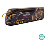 Miniatura Ônibus Marília Mendonça G8 4 Eixos 30cm