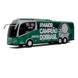 Miniatura Ônibus Palmeiras Campeão Supercopa Grande 48cm