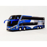 Miniatura Ônibus Rápido Federal Mix Leito Royal G7 Dd 4 Eixo